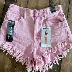 Pink shorts authentic super high-rise shorts size 1/25 size 5